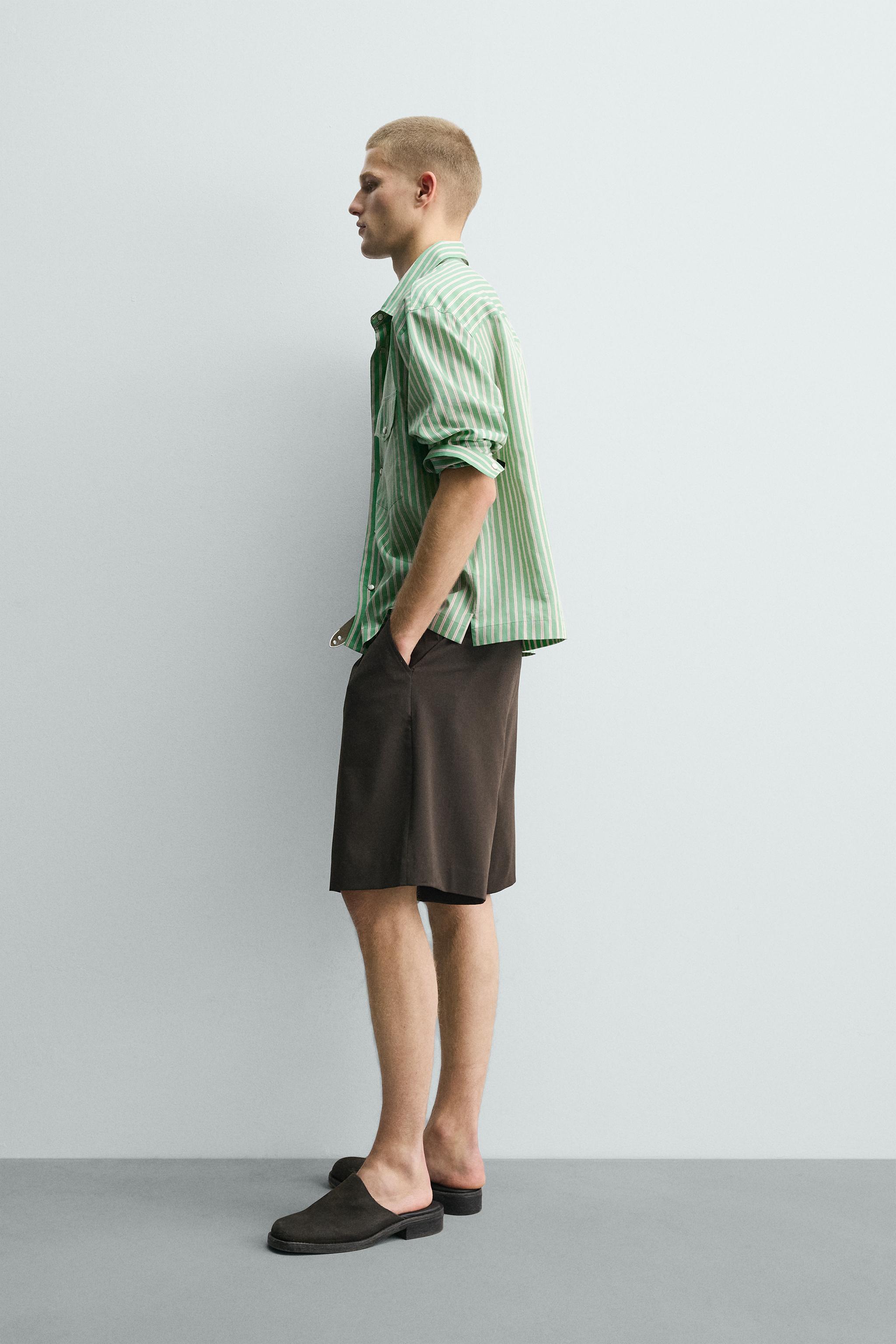 CHEMISE RELAXED FIT À RAYURES